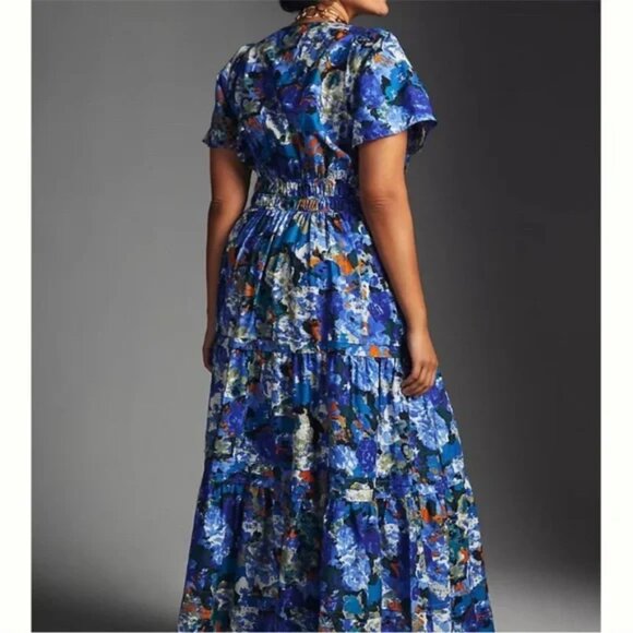 Anthropologie The Somerset Maxi Dress 1X - Picture 2 of 10
